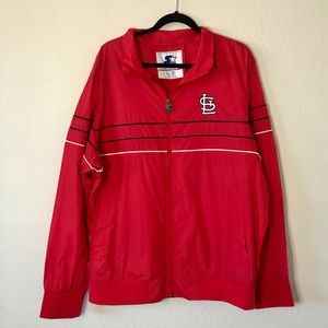 St. Louis Cardinals Red Starter Jacket